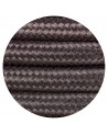 Cavo 1m Grey Braided 2 Core 0.75mm Cable VDE Approved