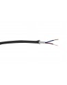 Cavo 1m Grey Braided 2 Core 0.75mm Cable VDE Approved