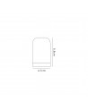 Anya Lampholder Kit, White, E27 (Max 60W) c/w Cable Clamp, Suitable For Shades & Cages