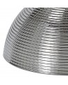 Gilda Dome 20cm Smoke Prismatic Effect Glass Lampshade
