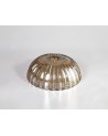 Gilda Shallow Dome 20cm Shell Effect Cognac Glass Lampshade