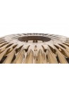 Gilda Shallow Dome 20cm Shell Effect Cognac Glass Lampshade