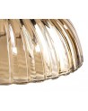 Gilda Shallow Dome 20cm Shell Effect Cognac Glass Lampshade