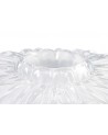 Gilda Dish 20cm Leaf Patterned Clear Glass Lampshade