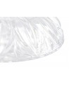 Gilda Dish 20cm Leaf Patterned Clear Glass Lampshade