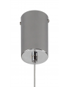 Tamara/Eleanor 1 Light G9 2m Single Pendant With Polished Chrome And Crystal Shade