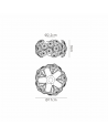 Tamara/Eleanor 1 Light G9 2m Single Pendant With Polished Chrome And Crystal Shade