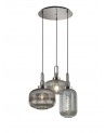 Georgie 2m Round Pendant 3 Light E27 With Various