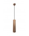 Megan 1 Light 30cm Pendant Light GU10, Rose Gold