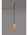 Megan 1 Light 11cm Pendant Light GU10, Rose Gold