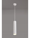 Megan 1 Light 30cm Pendant Light GU10, Sand White