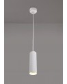 Megan 1 Light 20cm Pendant Light GU10, Sand White