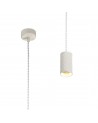Megan 1 Light 11cm Pendant Light GU10, Sand White
