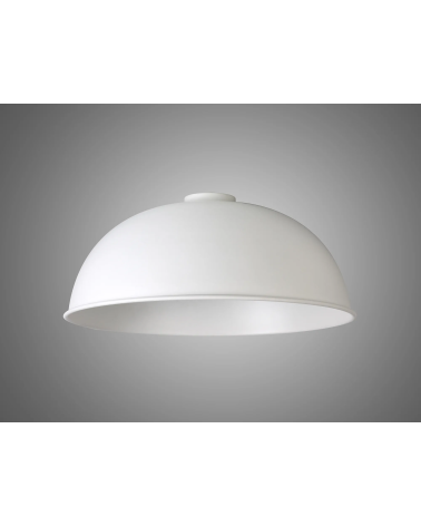 Anya Dome 35cm Metal Lampshade, White