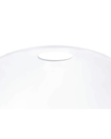Anya Dome 29cm Glass Lampshade, Clear