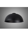 Anya Dome 35cm Metal Lampshade, Black