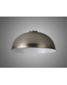 Anya Dome 35cm Metal Lampshade, Brushed Nickel