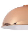 Anya Dome 35cm Metal Lampshade, Rose Gold