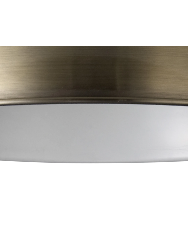 Anya Dome 35cm Metal Lampshade, Antique Brass