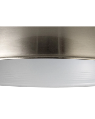 Anya Dome 25cm Metal Lampshade, Brushed Nickel