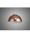 Anya Dome 25cm Metal Lampshade, Rose Gold