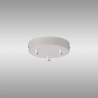 Anya 3 Hole 12cm Canopy/Ceiling Rose Kit White