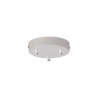 Anya 3 Hole 12cm Canopy/Ceiling Rose Kit White