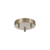 Anya 3 Hole 12cm Canopy/Ceiling Rose Kit Satin Nickel