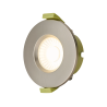 Elegance 5/7W CCT Selectable Fire Rated LED Downlight - Triac Dimmable, Satin Nickel