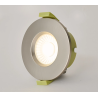 Elegance 5/7W CCT Selectable Fire Rated LED Downlight - Triac Dimmable, Satin Nickel