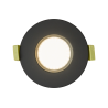 Elegance 5/7W CCT Selectable Fire Rated LED Downlight - Triac Dimmable, Matt Black