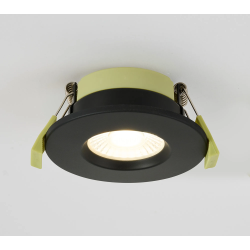 Elegance 5/7W CCT Selectable Fire Rated LED Downlight - Triac Dimmable, Matt Black