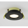 Elegance 5/7W CCT Selectable Fire Rated LED Downlight - Triac Dimmable, Matt Black
