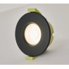 Elegance 5/7W CCT Selectable Fire Rated LED Downlight - Triac Dimmable, Matt Black