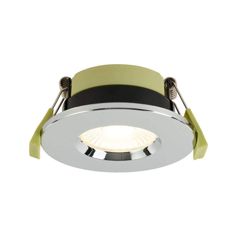 Elegance 5/7W CCT Selectable Fire Rated LED Downlight - Triac Dimmable, Chrome Elegance 5/7W CCT Selectable Fire Rated LED Downlight - Triac Dimmable, Chrome