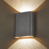 TerraLux Outdoor Wall Lights | IP65 LED Lighting in Anthracite & Cacao