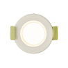 Zenith 4W, Triac Dimmable 4CCT LED Fire Rated Downlight, White