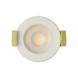 Zenith 4W, Triac Dimmable 4CCT LED Fire Rated Downlight, White
