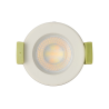 Zenith 4W, Triac Dimmable 4CCT LED Fire Rated Downlight, White