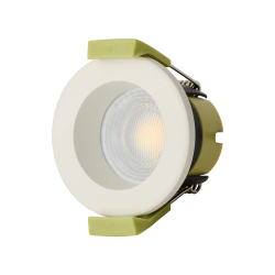 Zenith 4W, Triac Dimmable 4CCT LED Fire Rated Downlight, White
