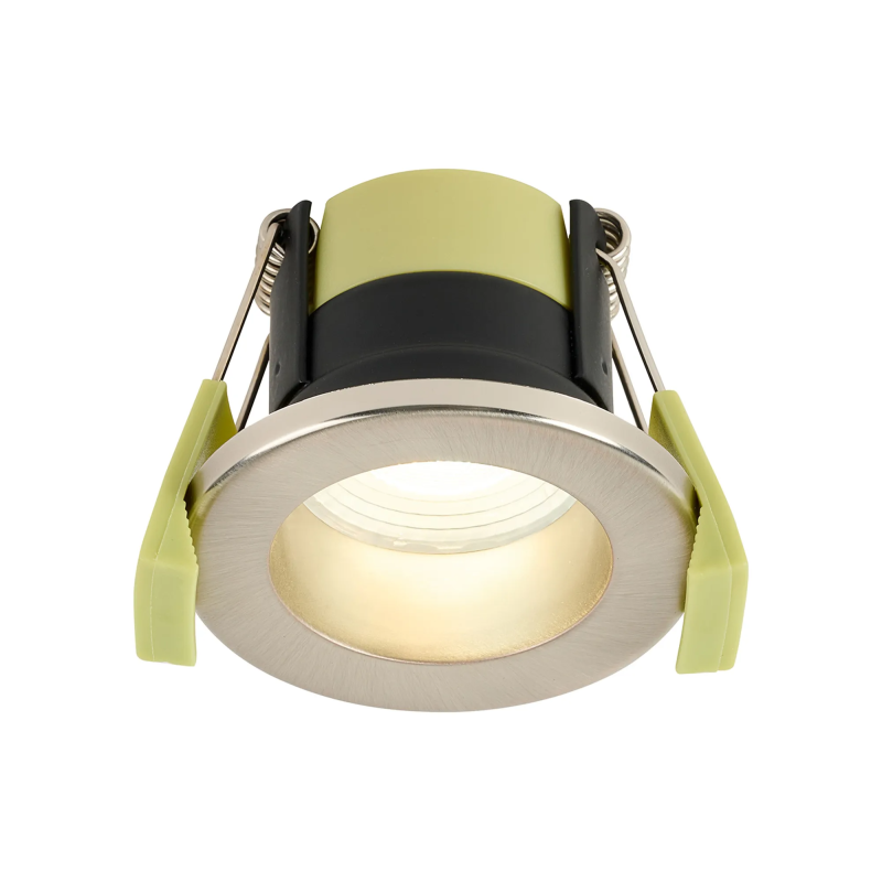 Zenith 4W, Triac Dimmable 4CCT LED Fire Rated Downlight, Satin Nickel Zenith 4W, Triac Dimmable 4CCT LED Fire Rated Downlight, Satin Nickel