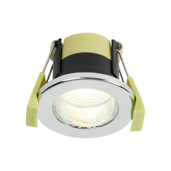 Zenith 4W, Triac Dimmable 4CCT LED Fire Rated Downlight, Chrome