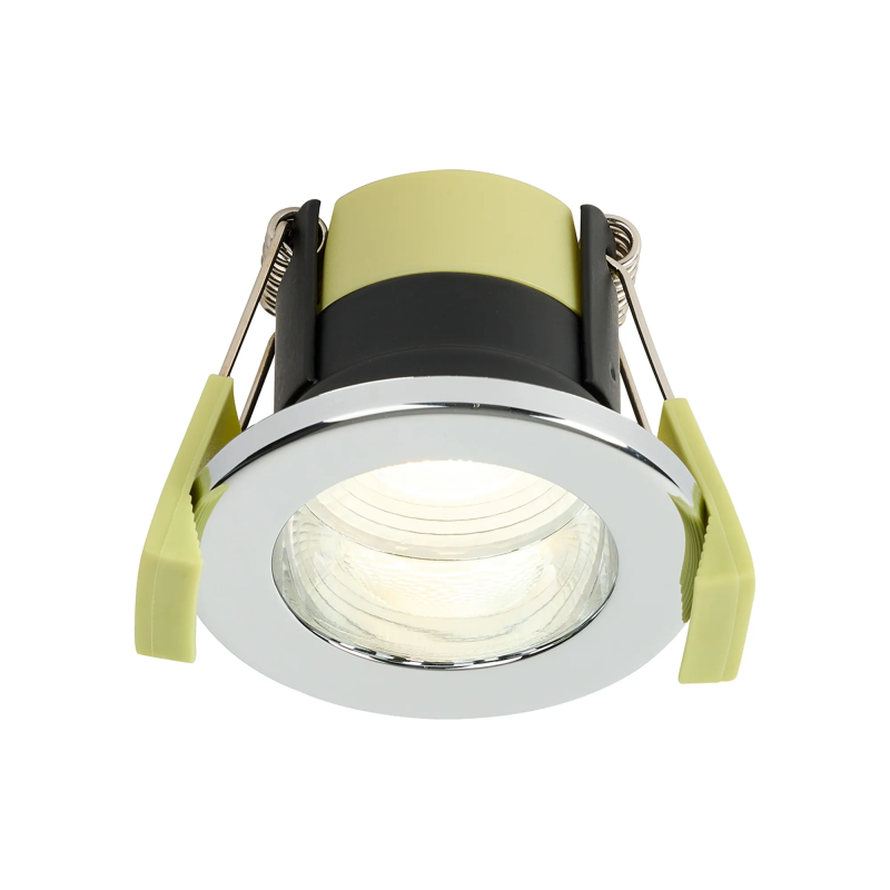 Zenith 4W, Triac Dimmable 4CCT LED Fire Rated Downlight, Chrome Zenith 4W, Triac Dimmable 4CCT LED Fire Rated Downlight, Chrome