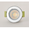 Zenith 4W, Triac Dimmable 4CCT LED Fire Rated Downlight, Chrome