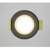 Zenith 4W, Triac Dimmable 4CCT LED Fire Rated Downlight, Black