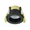 Zenith 4W, Triac Dimmable 4CCT LED Fire Rated Downlight, Black