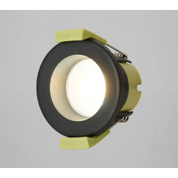 Zenith 4W, Triac Dimmable 4CCT LED Fire Rated Downlight, Black