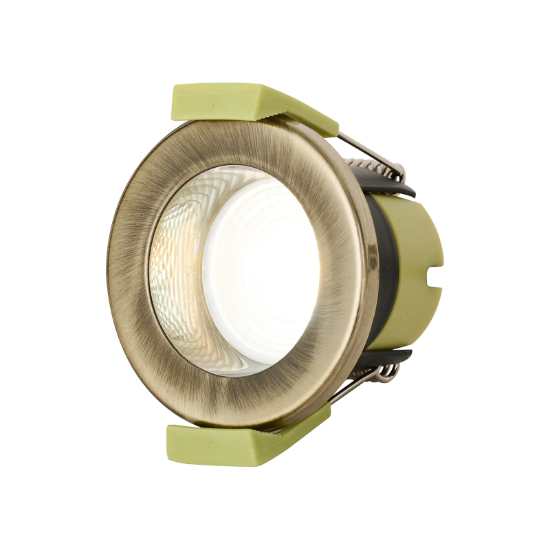Zenith 4W, Triac Dimmable 4CCT LED Fire Rated Downlight, Antique Brass Zenith 4W, Triac Dimmable 4CCT LED Fire Rated Downlight, Antique Brass