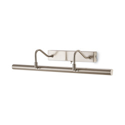 Abacus Picture Wall Lamp Switched 4 Light G9 Satin Nickel