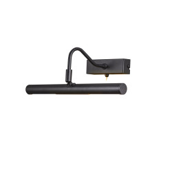Abacus Picture Wall Lamp Switched 2 Light G9 Satin Black